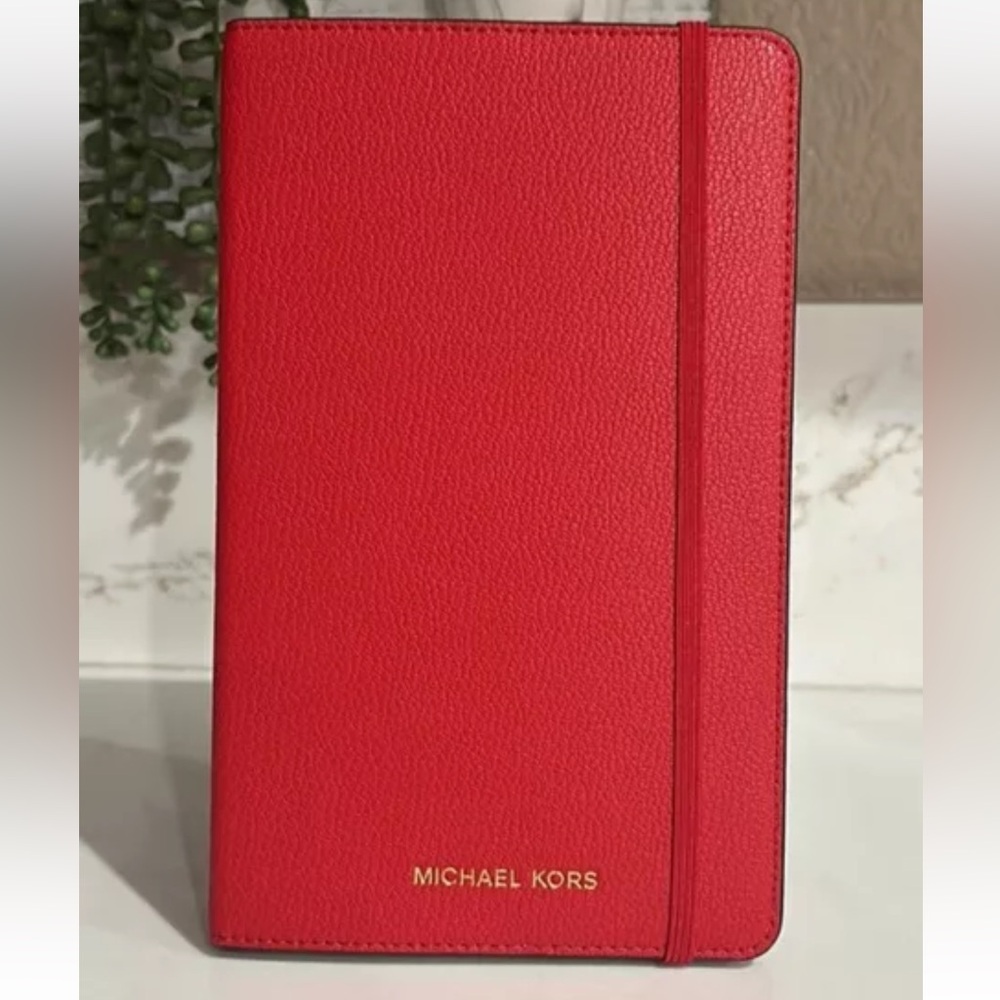 Michael Kors Notebook Journal Diary Agenda - Red
